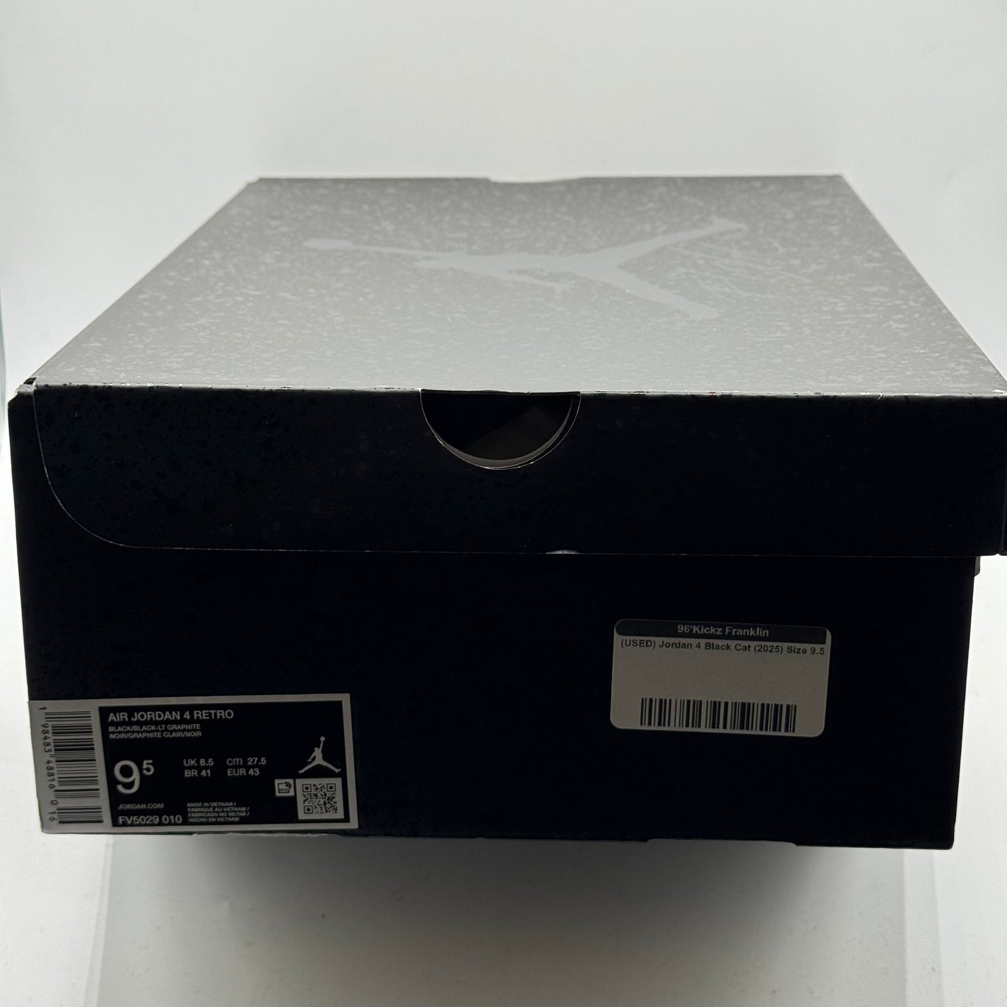 (USED) Jordan 4 Black Cat (2025) Size 9.5