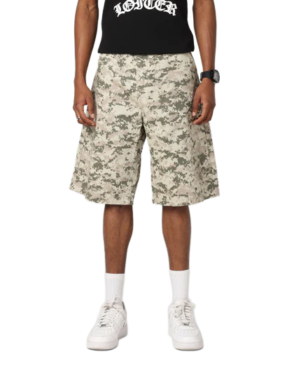 Loiter F - 16 Denim Jorts Digi Camo