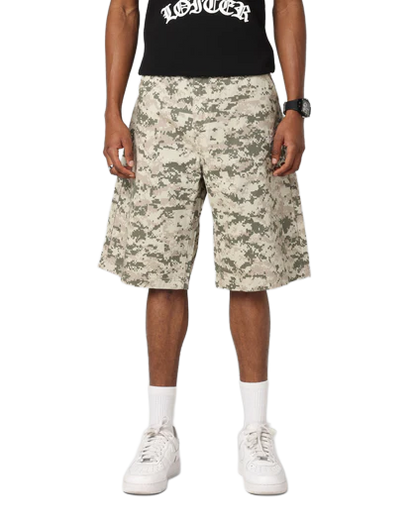 Loiter F - 16 Denim Jorts Digi Camo