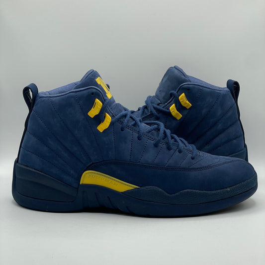 (USED) Jordan 12 Michigan Size 11