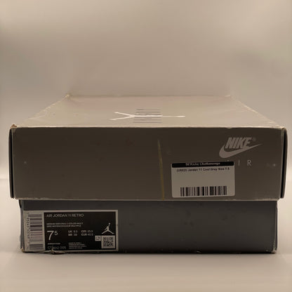 (USED) Jordan 11 Cool Grey Size 7.5