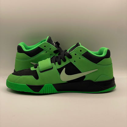 (USED) Jordan T-Rexx Travis Scott Green Spark Size 8.5