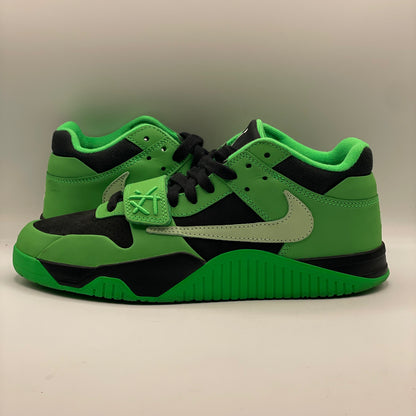 (USED) Jordan T-Rexx Travis Scott Green Spark Size 8.5