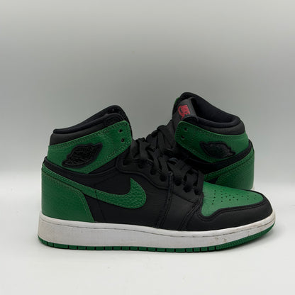 (USED) Jordan 1 High Retro Pine Green Size 5Y NO BOX