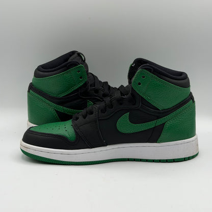 (USED) Jordan 1 High Retro Pine Green Size 5Y NO BOX
