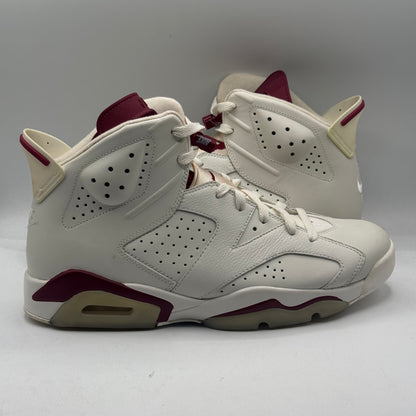 (Used Replacement Box) Jordan 6 Maroon Size 10.5