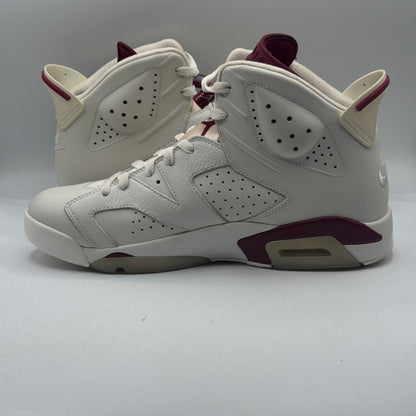 (Used Replacement Box) Jordan 6 Maroon Size 10.5