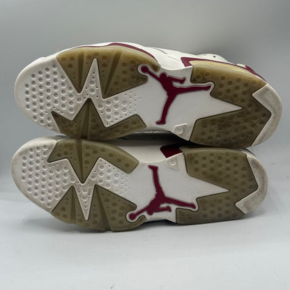 (Used Replacement Box) Jordan 6 Maroon Size 10.5