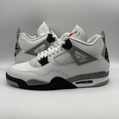 (USED) Jordan 4 White Cement (2025) Size 11