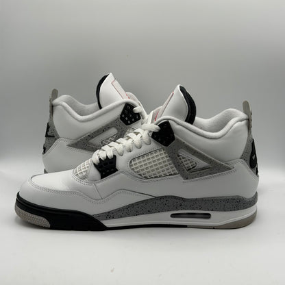 (USED) Jordan 4 White Cement (2025) Size 11