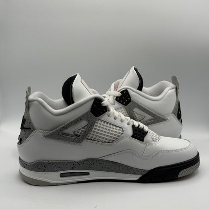 (USED) Jordan 4 White Cement (2025) Size 11