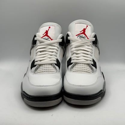(USED) Jordan 4 White Cement (2025) Size 11