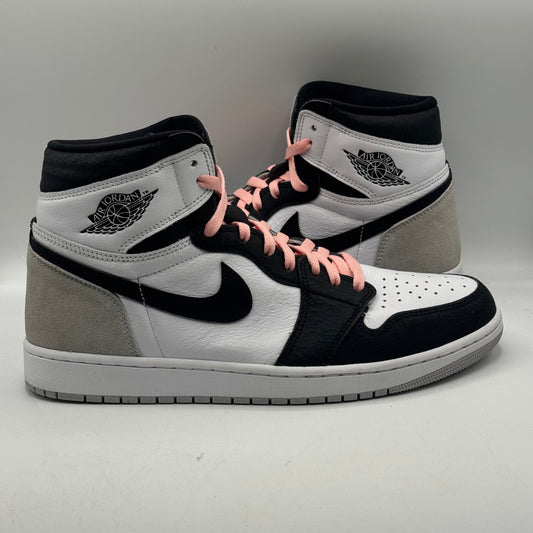 (USED) Jordan 1 High White Bleached Coral Size 12