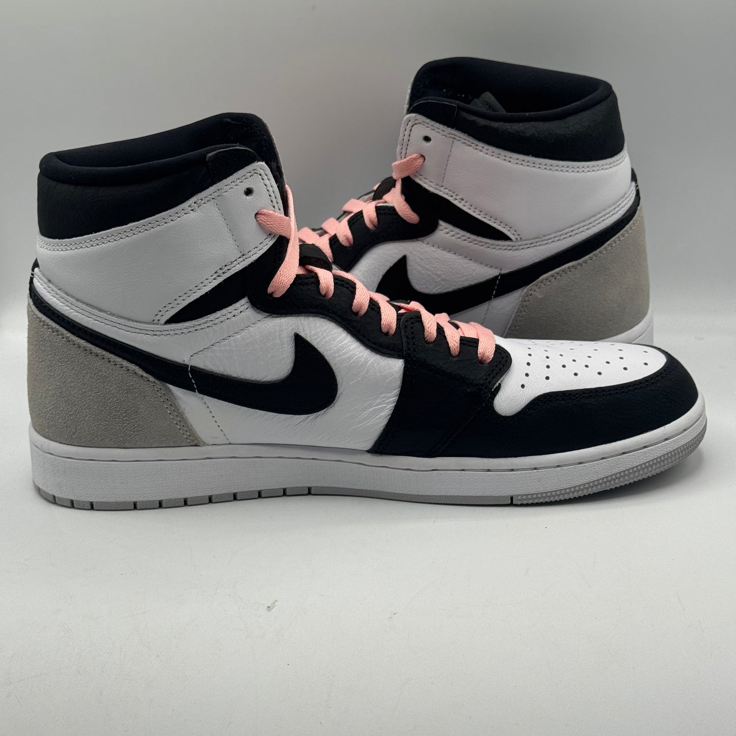 (USED) Jordan 1 High White Bleached Coral Size 12