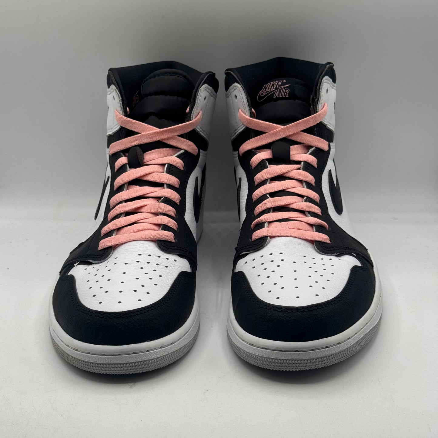 (USED) Jordan 1 High White Bleached Coral Size 12