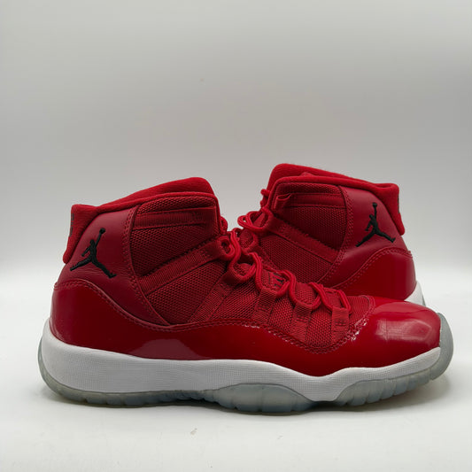 (USED) Jordan 11 Retro Win Like 96 (GS) Size 5.5Y