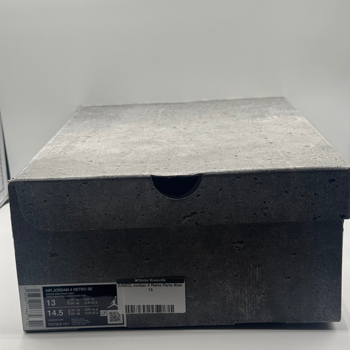 (USED) Jordan 4 Retro Paris Size 13
