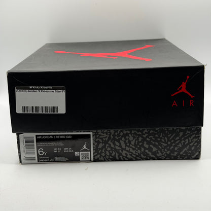 (USED) Jordan 3 Palomino Size 6Y