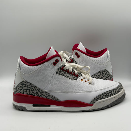 (USED) Jordan 3 Cardinal Size 11