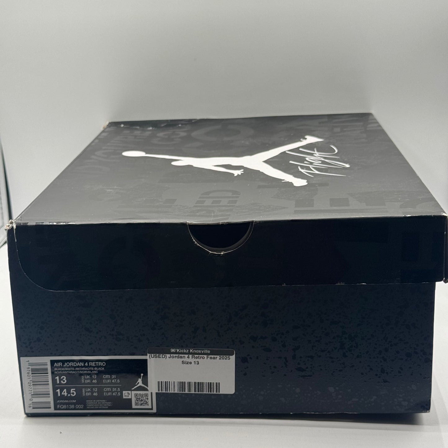 (USED) Jordan 4 Retro Fear 2025 Size 13