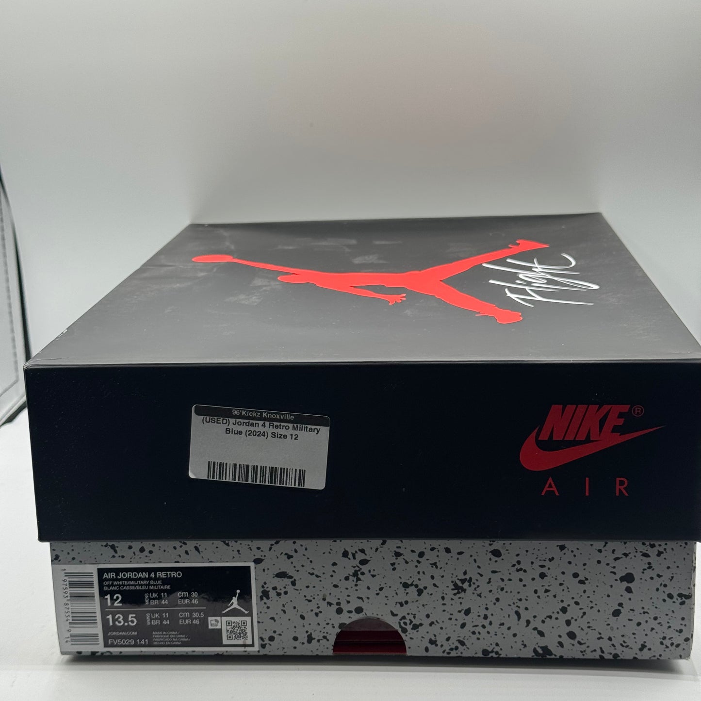 (USED) Jordan 4 Retro Military Blue (2024) Size 12