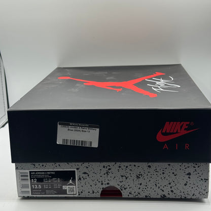 (USED) Jordan 4 Retro Military Blue (2024) Size 12