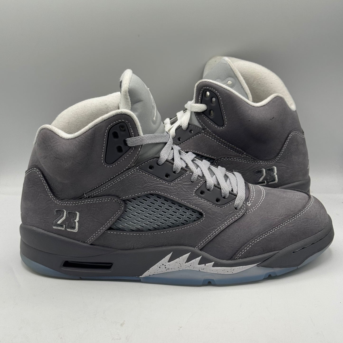 (USED MISSING ONE GREY LACE) Jordan 5 Retro Wolf Grey (2026) Size 11