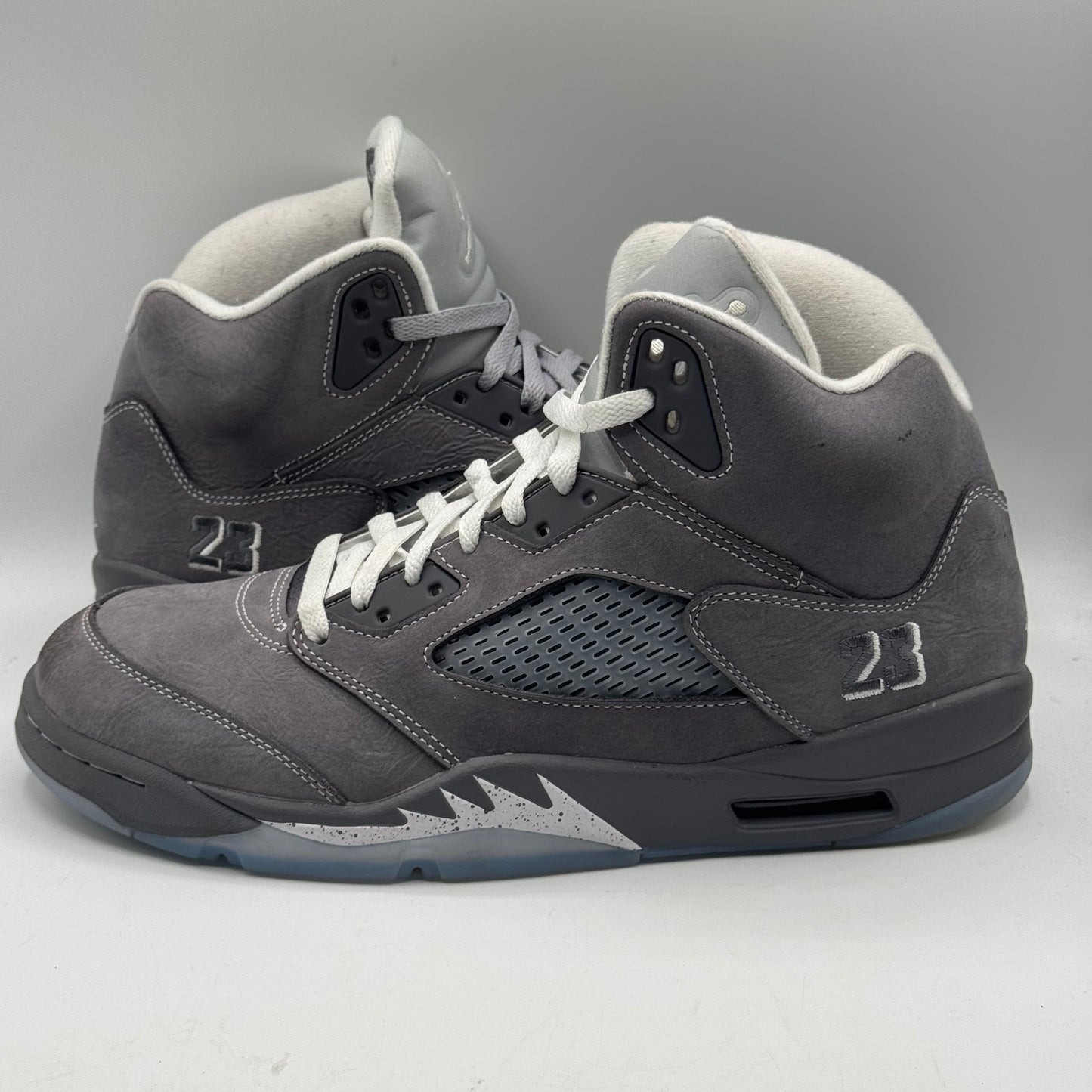 (USED MISSING ONE GREY LACE) Jordan 5 Retro Wolf Grey (2026) Size 11