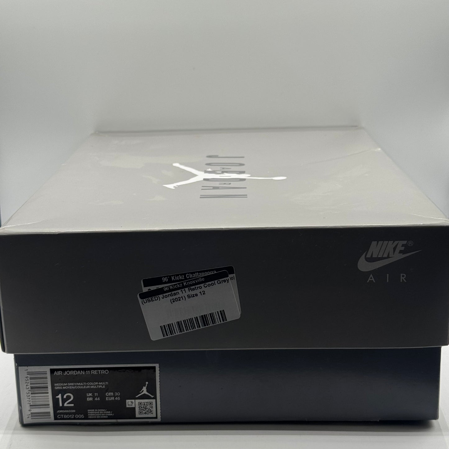 (USED) Jordan 11 Retro Cool Grey (2021) Size 12