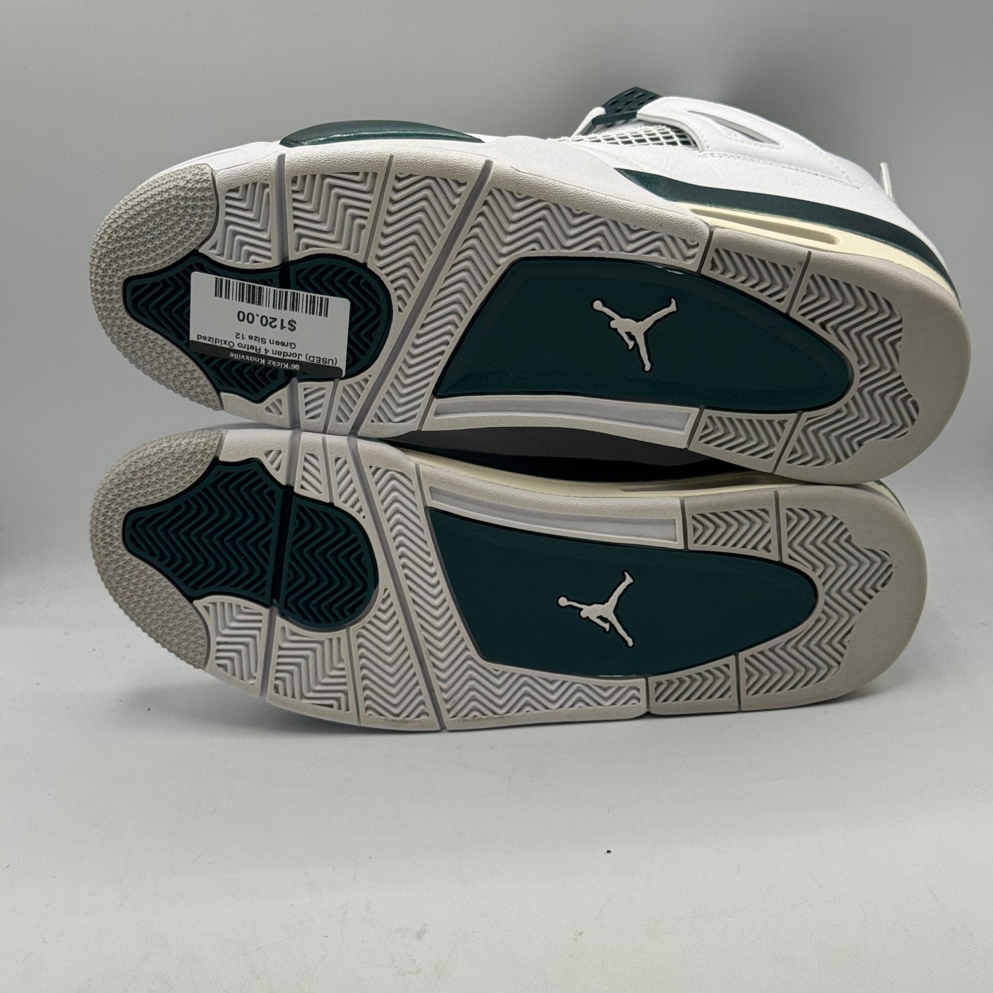 (USED) Jordan 4 Retro Oxidized Green Size 12