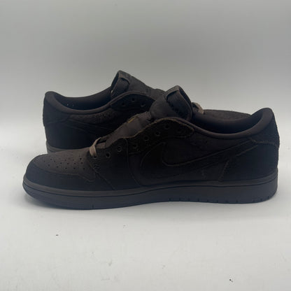 (VNDS) Jordan 1 Retro Low OG SP Travis Scott Velvet Brown Size 8.5