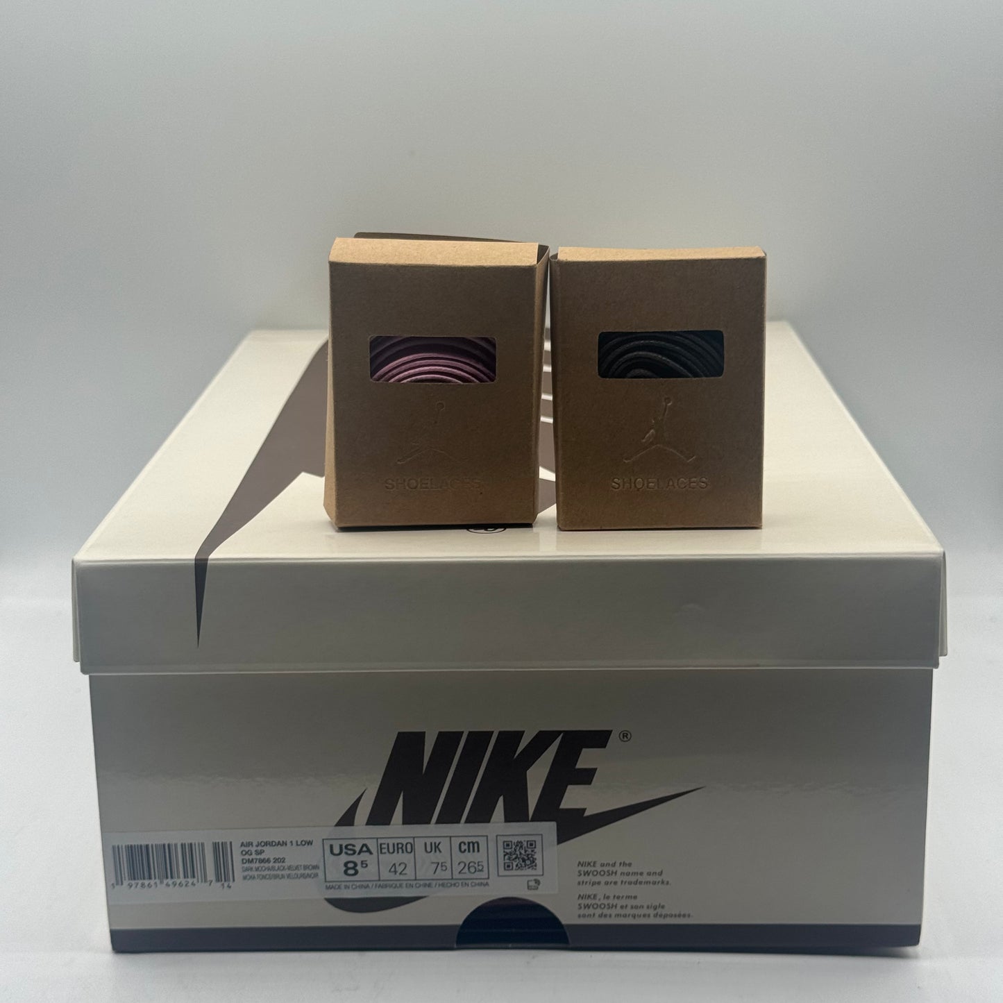 (VNDS) Jordan 1 Retro Low OG SP Travis Scott Velvet Brown Size 8.5