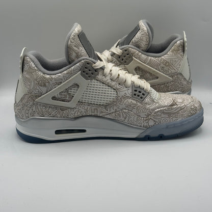 (USED NO BOX) Jordan 4 Retro 30th Anniversary Laser Size 10.5