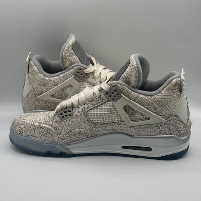 (USED NO BOX) Jordan 4 Retro 30th Anniversary Laser Size 10.5