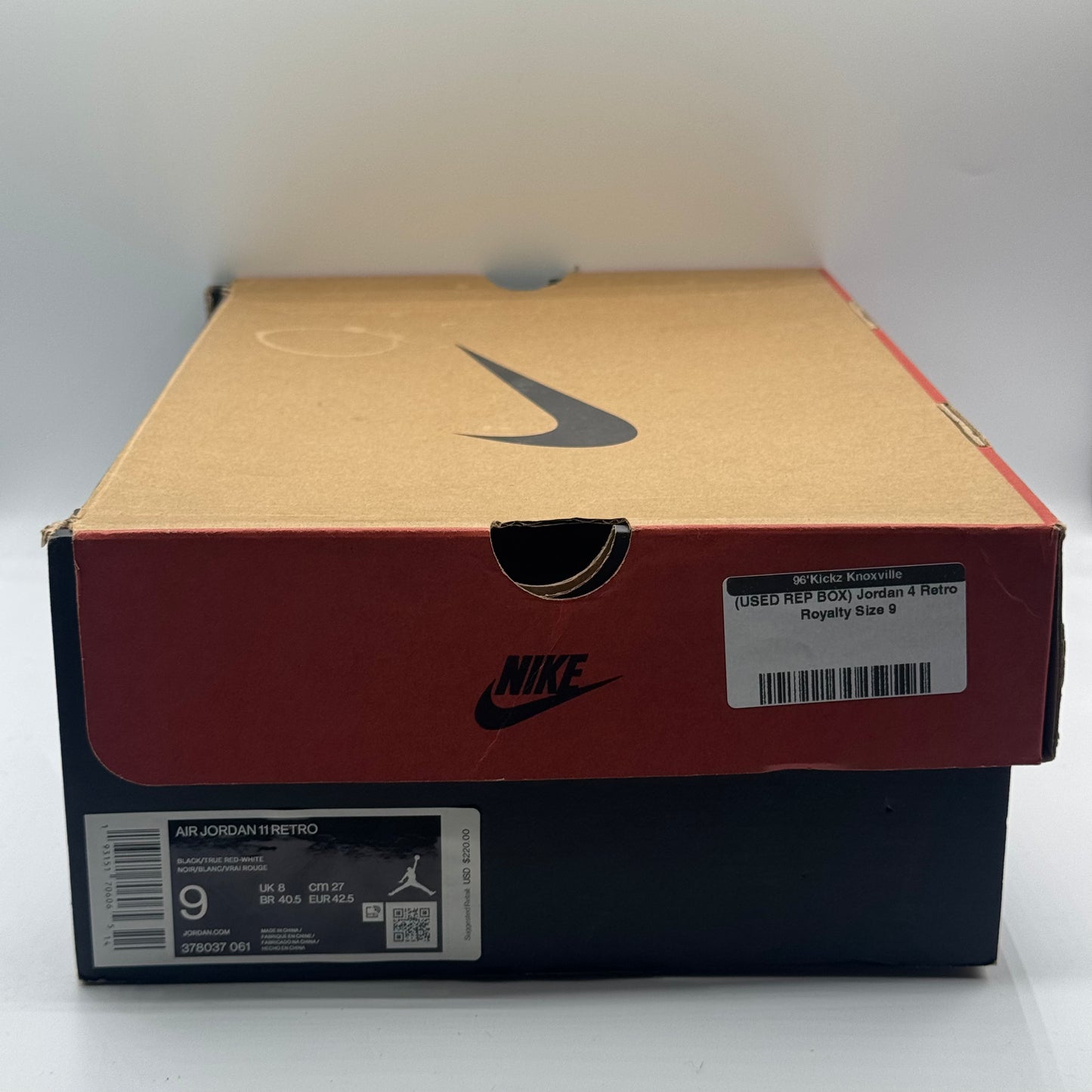 (USED REP BOX) Jordan 4 Retro Royalty Size 9