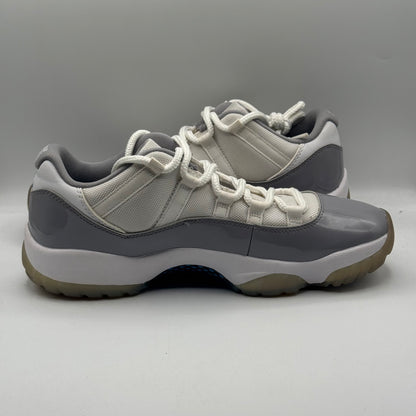 (USED REP BOX) Jordan 11 Retro Low Cement Grey Size 9.5