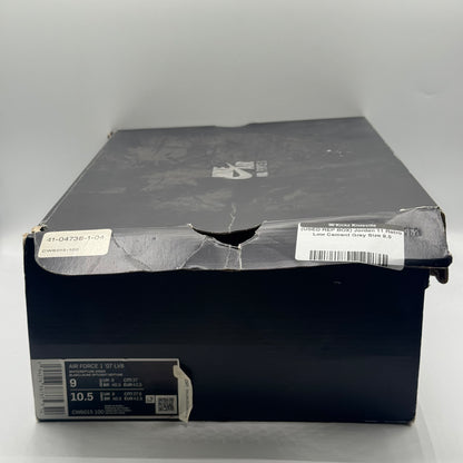 (USED REP BOX) Jordan 11 Retro Low Cement Grey Size 9.5