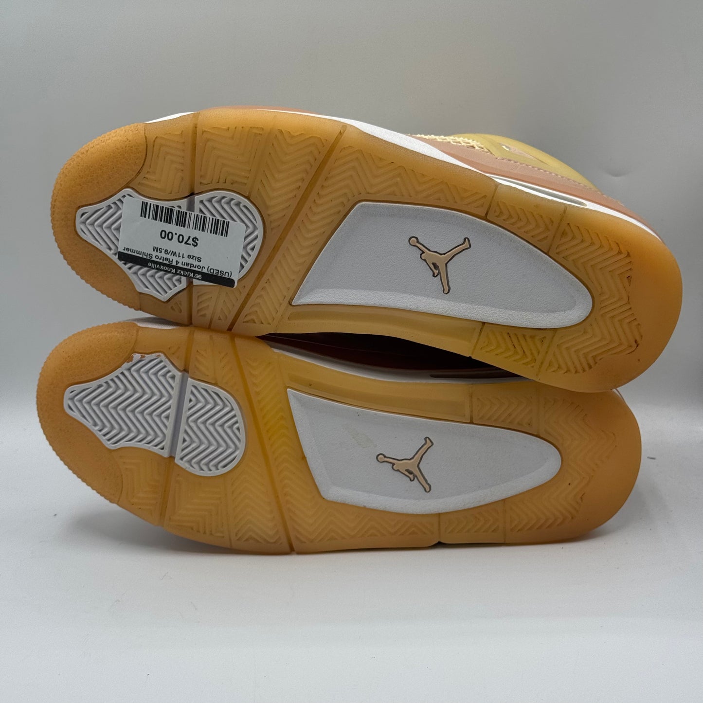 (USED) Jordan 4 Retro Shimmer Size 11W/9.5M