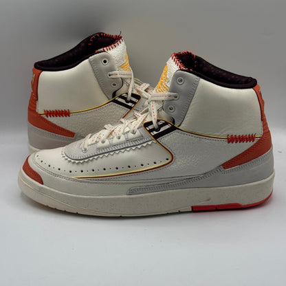 (USED REP BOX) Jordan 2 Maison Chateau Rouge Size 9
