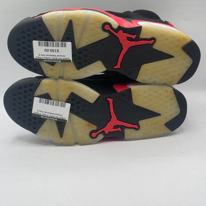 (USED NO BOX) Jordan 6 Retro Infrared Salesman Size 9