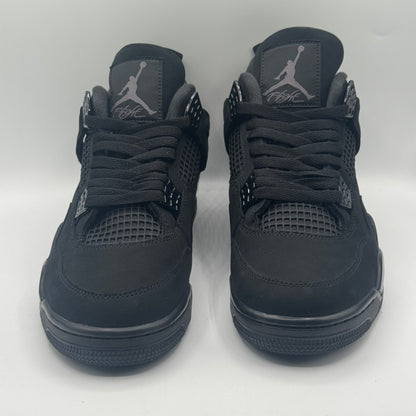 (USED WORN ONCE 2025) Jordan 4 Retro Black Cat Size 10