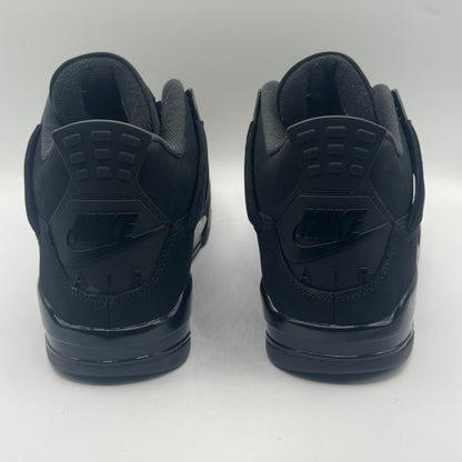 (USED WORN ONCE 2025) Jordan 4 Retro Black Cat Size 10
