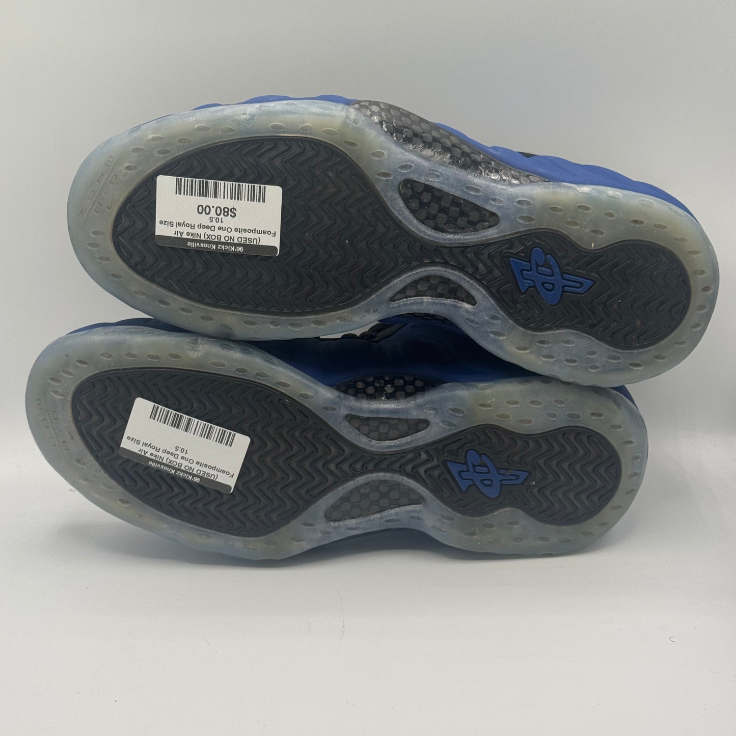 (USED NO BOX) Nike Air Foamposite One Deep Royal Size 10.5