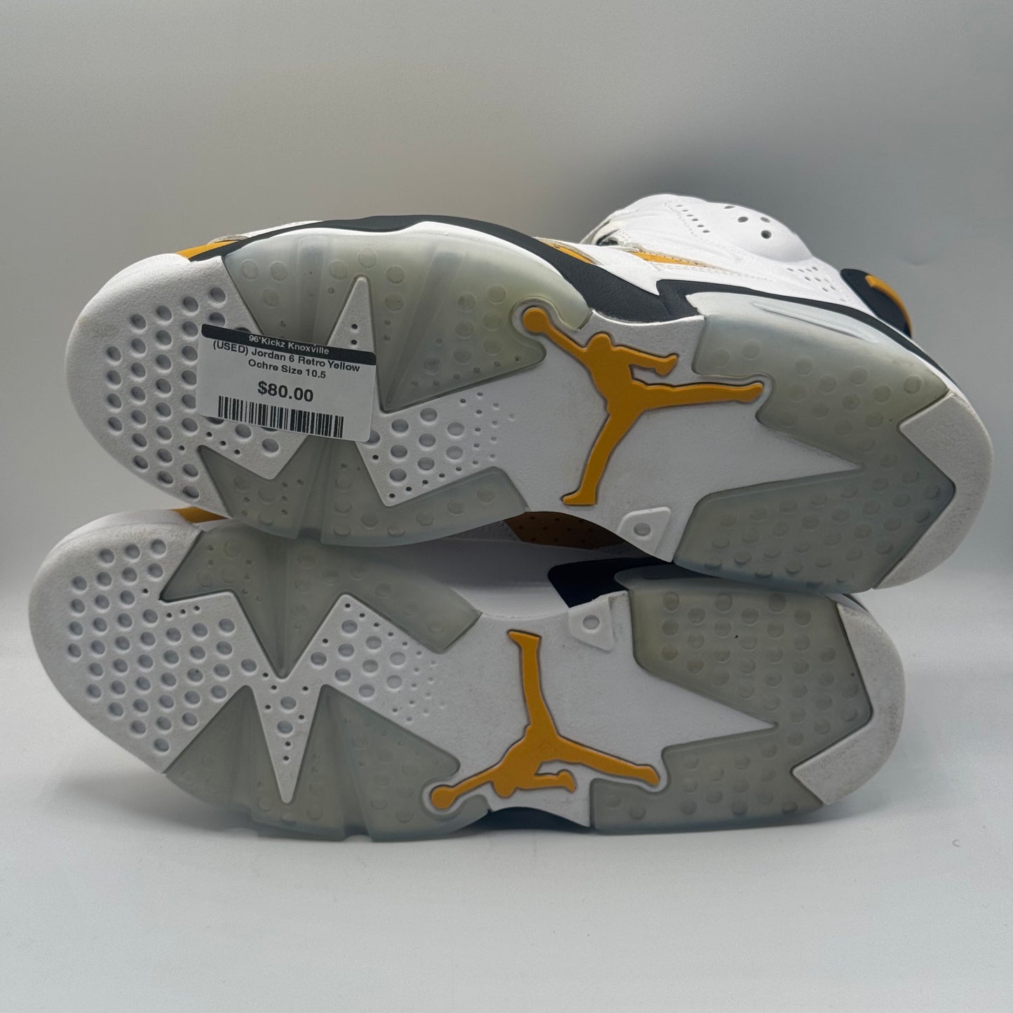 (USED) Jordan 6 Retro Yellow Ochre Size 10.5
