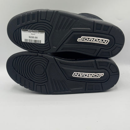 (USED) Jordan 3 Black Cat (2025) Size 9