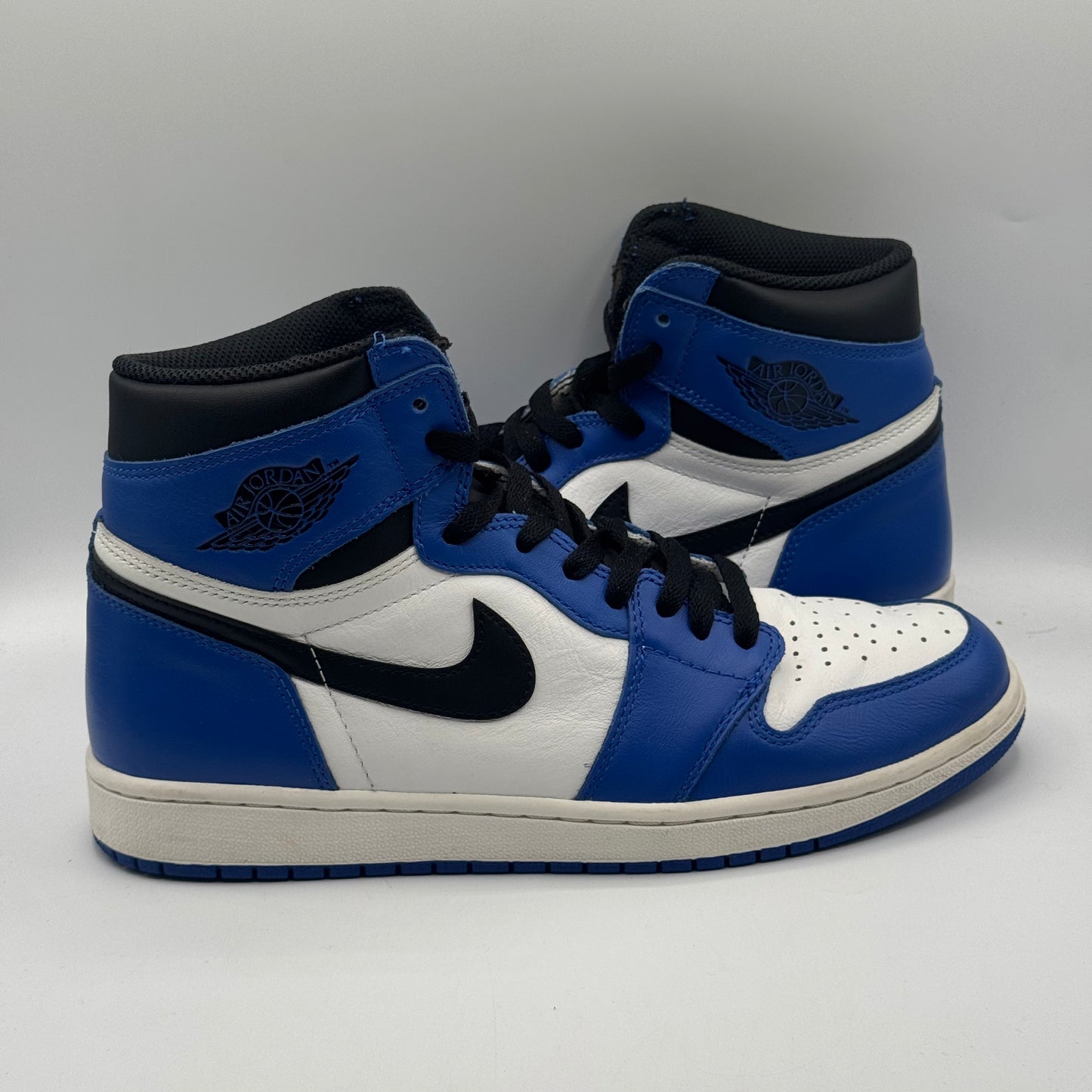 (USED) Jordan 1  Retro High Game Royal Size 10