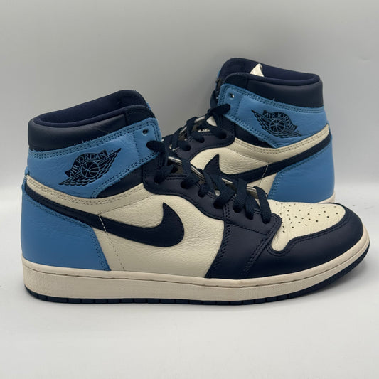 (USED) Jordan 1 Retro High Obsidian Size 9.5