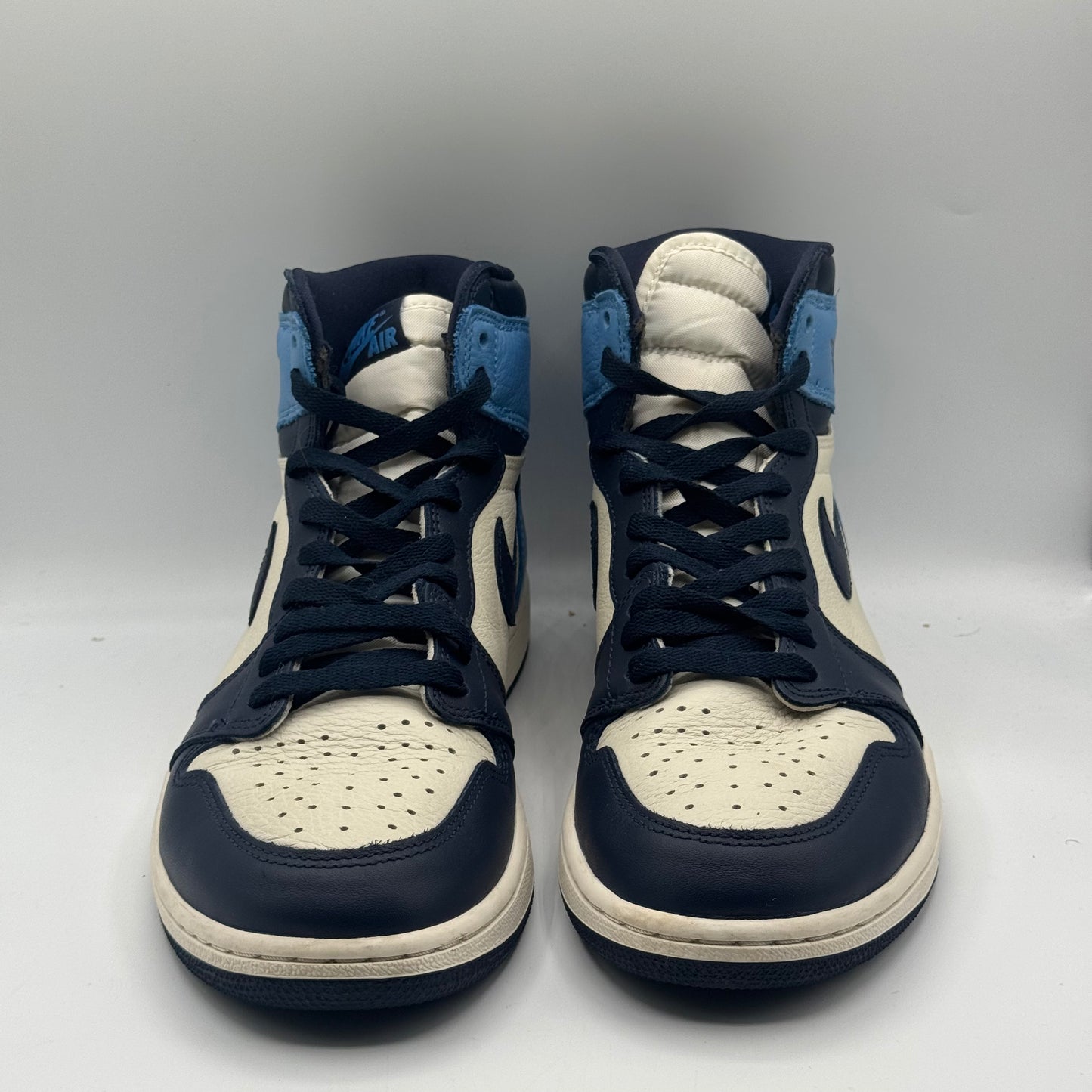 (USED) Jordan 1 Retro High Obsidian Size 9.5