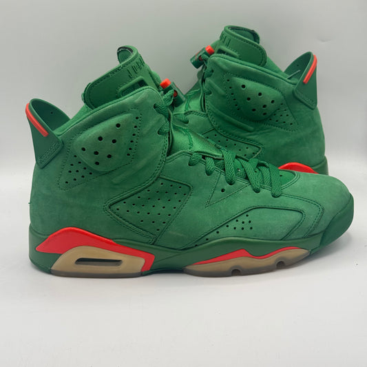 (USED NO BOX NO INSOLES) Jordan 6 Retro Gatorade Green Size 8.5