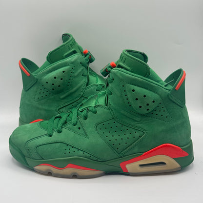 (USED NO BOX NO INSOLES) Jordan 6 Retro Gatorade Green Size 8.5